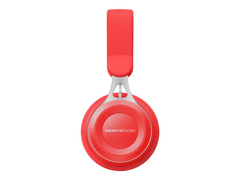 Energy Urban 3 Mic - Over-ear Headphones with Microphone - Full Size - With Cable - 3.5mm Jack - Red