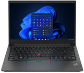 Lenovo ThinkPad E14 Gen 4 21E3 - Intel Core i5 1235U / 1.3GHz - Win 11 Pro - Gráficos Iris Xe - 8 GB RAM - 256 GB SSD TCG Opal Encryption 2, NVMe - 14" IPS 1920 x 1080 (Full HD) - WiFi Fi 6 - negro - kbd: inglés