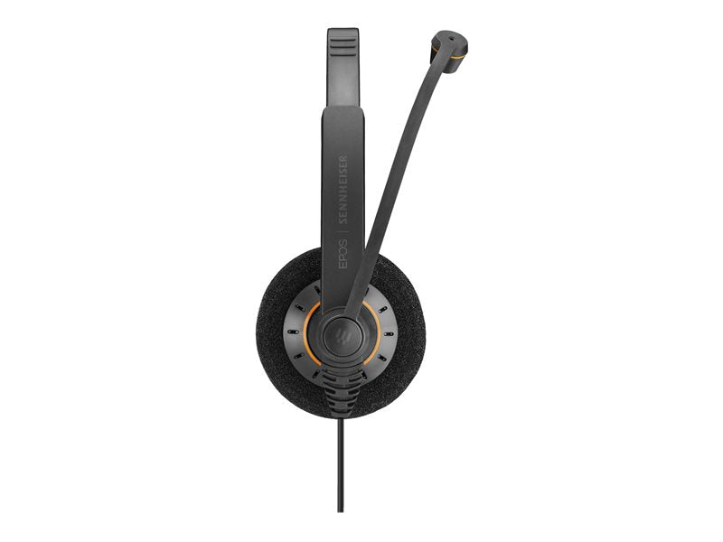 EPOS I SENNHEISER IMPACT SC 60 USB ML - Auscultadores - no ouvido - com cabo - USB - preto com apontamentos cor de laranja