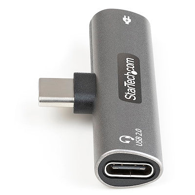 ADAPTADOR USB C AUDIO Y CARGA