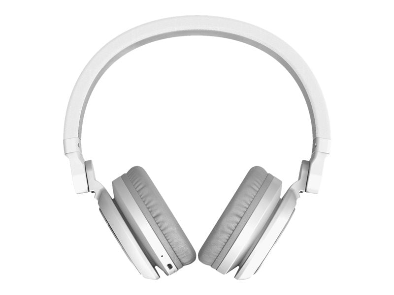 Energy BT Urban 2 Radio - Auriculares supraaurales con micrófono - full size - bluetooth - inalámbrico - blanco