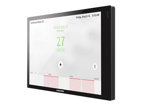 Crestron Room Scheduling Touch Screen TSS-770-B-S - Gestor de sala - sem fios, com cabo - Bluetooth, 802.11a/b/g/n/ac - 2.4 Ghz, 5 GHz - 10/100 Ethernet - preto liso (TSS-770-B-S)