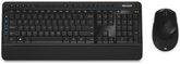 Microsoft Wireless Desktop 3050 - Combinación de teclado y ratón - Inalámbrico (teclado) / Inalámbrico (ratón) - 2,4 GHz - Inglés