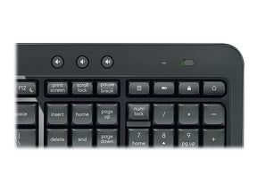 Logitech MK540 Advanced - Combinación de teclado y ratón - Inalámbrico - 2,4 GHz - Esloveno/croata - Gris oscuro