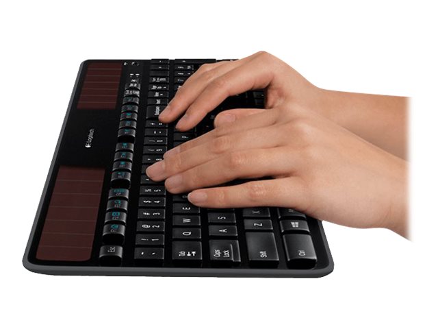 Logitech Wireless Solar K750 - Teclado - Inalámbrico - 2.4GHz - Francés