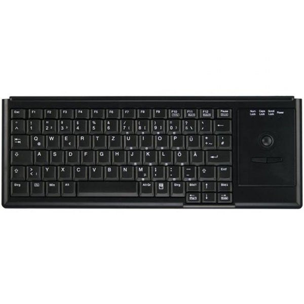 Active Key IndustrialKey AK-4400-T - Teclado - con trackball - USB - Español - negro