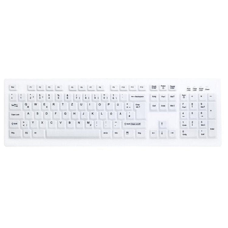 Active Key MedicalKey AK-C8100 - Keyboard - hospital - washable - USB - Spanish - white