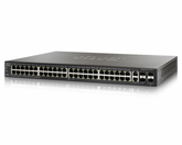 Cisco Small Business SF500-48 - Interruptor - Administrado - 48 x 10/100 + 2 x combo Gigabit SFP + 2 x SFP - montável em trilho (SF500-48-K9-G5)