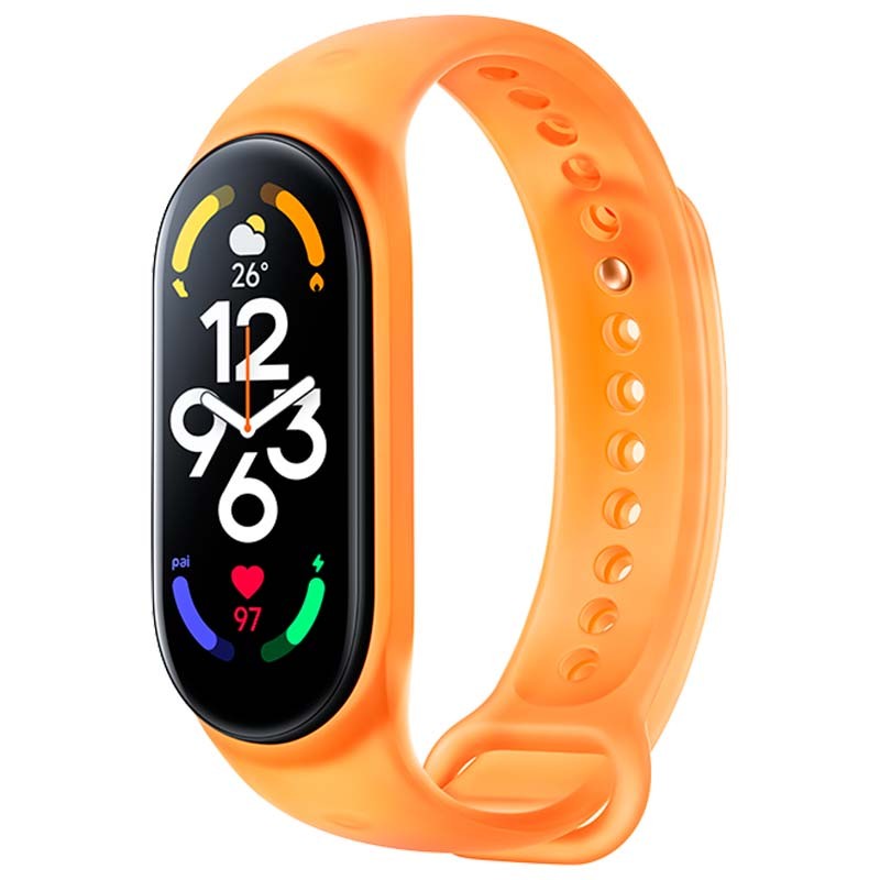 CORREA MI BAND 7 NARANJA