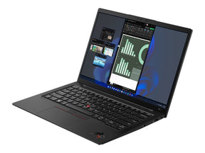 Lenovo ThinkPad X1 Carbon Gen 10 21CB - Diseño de bisagra de 180 grados - Intel Core i7 1260P/2.1GHz - Evo - Win 11 Pro - Iris Xe Graphics - 32GB RAM - 1TB SSD TCG Opal Encryption 2, NVMe, Performance - 14" IPS 1920 x 1200 - NFC, WiFi 6E - desde