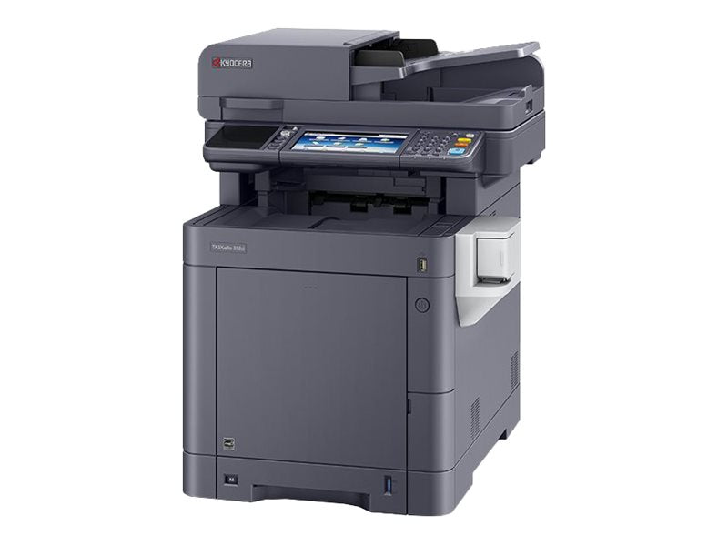 Kyocera TASKalfa 352ci - Multi-funções - a cores - laser - Legal (216 x 356 mm)/A4 (210 x 297 mm) (original) - A4/Legal (media) - até 35 ppm (cópia) - até 35 ppm (impressão) - 250 folhas - 33.6 Kbps - USB 2.0, Gigabit LAN, host USB