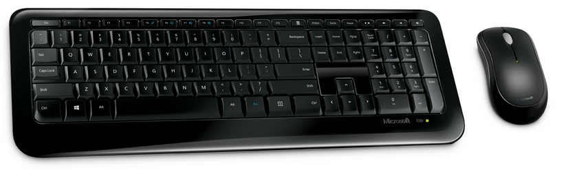 Microsoft Wireless Desktop 850 - Conjunto de teclado e rato - sem fios (teclado) / sem fios (rato) - 2.4 GHz - Português