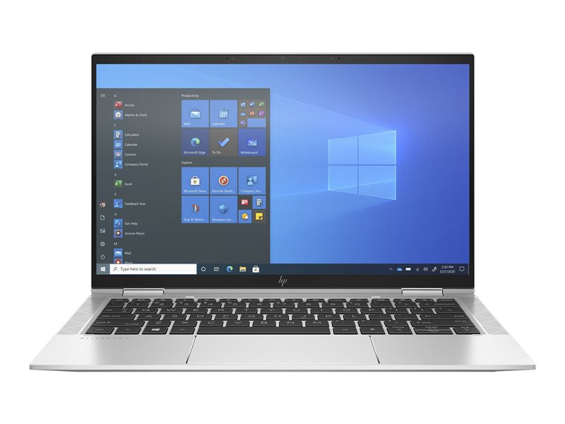 HP EliteBook x360 1030 G8 Notebook - Wolf Pro Security - design invertido - Intel Core i7 1165G7 / 2.8 GHz - Win 10 Pro 64-bit - Iris Xe Graphics - 16 GB RAM - 512 GB SSD NVMe, HP Value - 13.3" IPS ecrã de toque HP SureView Reflect 1920 x 1080 (Full