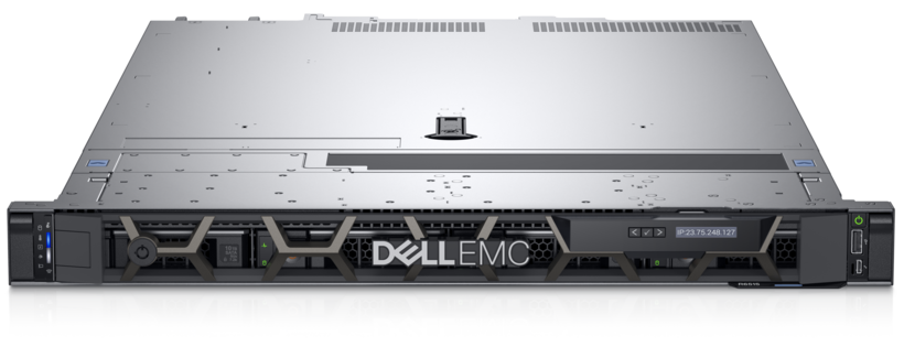 Dell PowerEdge R6515 - Servidor - montable en rack - 1U - 1 carril - 1 x EPYC 7302P / 3 GHz - RAM 16 GB - SAS - bahía(s) de 2,5" hot-swap - SSD 480 GB - G200eR2 - GigE - sin sistema operativo - monitor : ninguno - negro - BTP - con 3 Años de Básico en