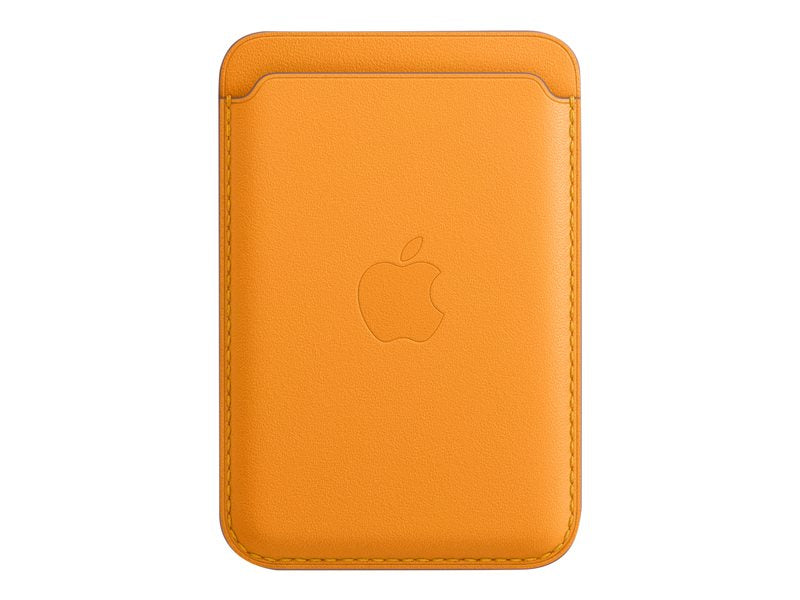 iPhone Leather Wallet with MagSafe - California Poppy