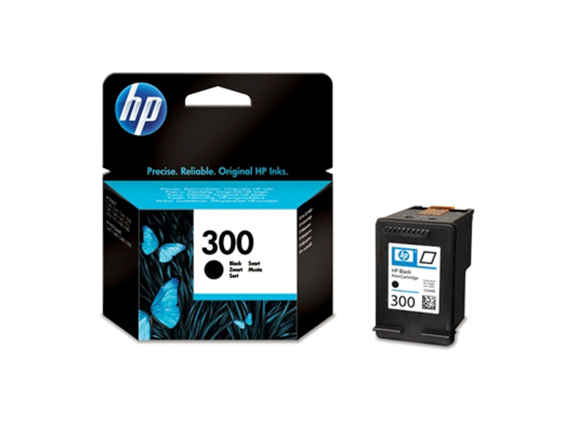 HP 300 - 4 ml - black - original - ink cartridge - for Deskjet D2563, D5560, F2480, F4213, F4580, ENVY 100 D410, 11X D411, 120, Photosmart C4680