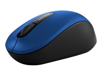 Microsoft Bluetooth Mobile Mouse 3600 - Ratón - para diestros y zurdos - óptico - 3 botones - inalámbrico - Bluetooth 4.0 - azul (PN7-00024)