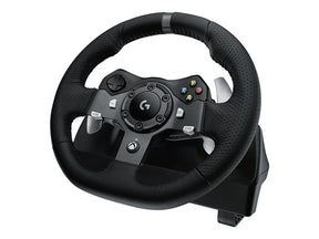 Logitech G920 Driving Force - Conjunto de volante e pedais - com cabo - para Microsoft Xbox One (941-000123)