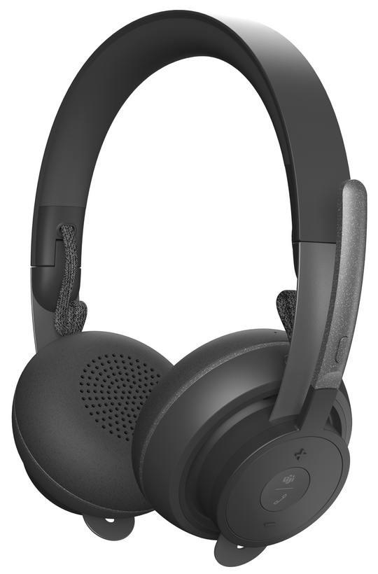 Logitech Zone Wireless MS - Headphones - in ear - bluetooth - wireless - active noise cancellation