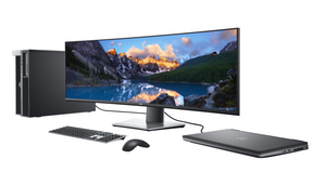 Dell UltraSharp U4919DW - Monitor LED - curvo - 49" - 5120 x 1440 Dual Quad HD @ 60 Hz - IPS - 350 cd/m² - 1000:1 - 5 ms - 2xHDMI, DisplayPort, USB-C - con 3 años de servicio avanzado Intercambio: para OptiPlex 3090, Precision 7560, XPS 15 9570