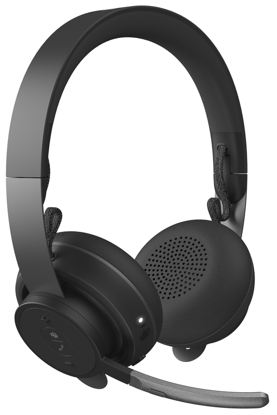 Logitech Zone Wireless MS - Headphones - in ear - bluetooth - wireless - active noise cancellation