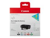 Canon PGI-9 MBK/PC/PM/R/G Multi-Pack - Pack of 5 - Red, Green, Opaque Black, Photo Cyan, Photo Magenta - Original - Ink Tank - for PIXMA Pro9500, Pro9500 Mark II (1033B013 )