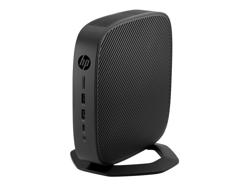 HP t640 - Thin client - SFF - 1 x Ryzen Embedded R1505G / 2.4 GHz - RAM 8 GB - Flash 32 GB - Radeon Vega 3 - GigE - WLAN: 802.11a/b/g/n/ac, Bluetooth 5.0 - Windows 10 IoT Enterprise for Thin Clients 64-bit - monitor: none - keyboard: Portuguese