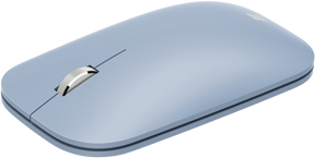 Microsoft Modern Mobile Mouse - Mouse - right- and left-handed - optical - 3 buttons - wireless - Bluetooth 4.2 - pastel blue