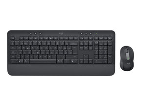 Logitech Signature MK650 for Business - Combinación de teclado y ratón - Inalámbrico - 2,4 GHz, Bluetooth LE - QWERTZ - Alemán - blanquecino