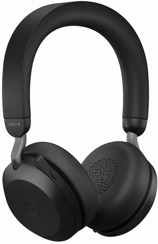 Jabra Evolve2 75 - Auriculares - In Ear - Bluetooth - Inalámbricos, con cable - Cancelación de ruido activa - USB-C - Aislamiento de ruido - Negro - UC optimizado