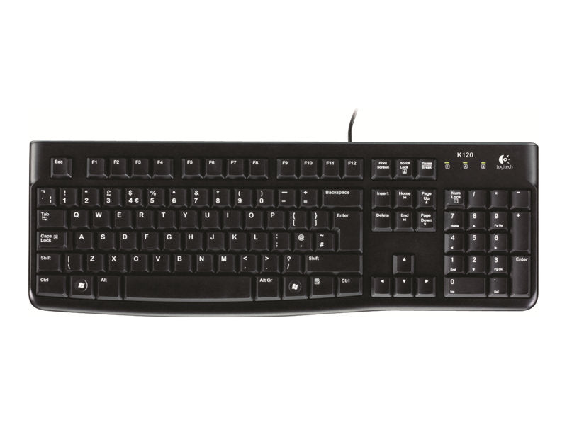 Logitech K120 - Keyboard - USB - Spanish