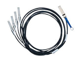 Mellanox Hybrid Passive Copper - Cabo InfiniBand - SFP+ (M) para QSFP (M) - 5 m (980-9I64V-00B005)