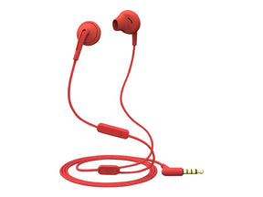 Energy Style 2+ - In-Ear Headphones with Microphone - Ear Bud - With Cable - 3.5mm Jack - Raspberry