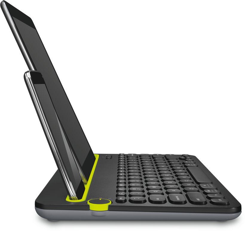 Logitech Multi-Device K480 - Teclado - Bluetooth - Francês - preto