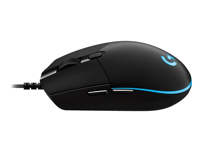 Logitech G Pro (Hero) - Mouse - optical - 6 buttons - with cable - USB