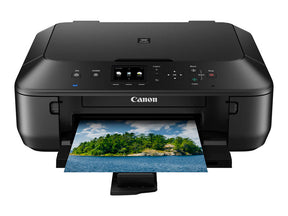 Canon PIXMA MG5550 - Impresora multifunción - Color - Inyección de tinta - 216 x 297 mm (original) - A4/Legal (soportes) - hasta 12,2 ipm (impresión) - 100 hojas - USB 2.0, Wi-Fi(n) - negro (8580B006AA ?CF)