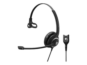 EPOS I SENNHEISER IMPACT SC 230 - Auriculares - in ear - con cable - Easy Disconnect - negro y plata