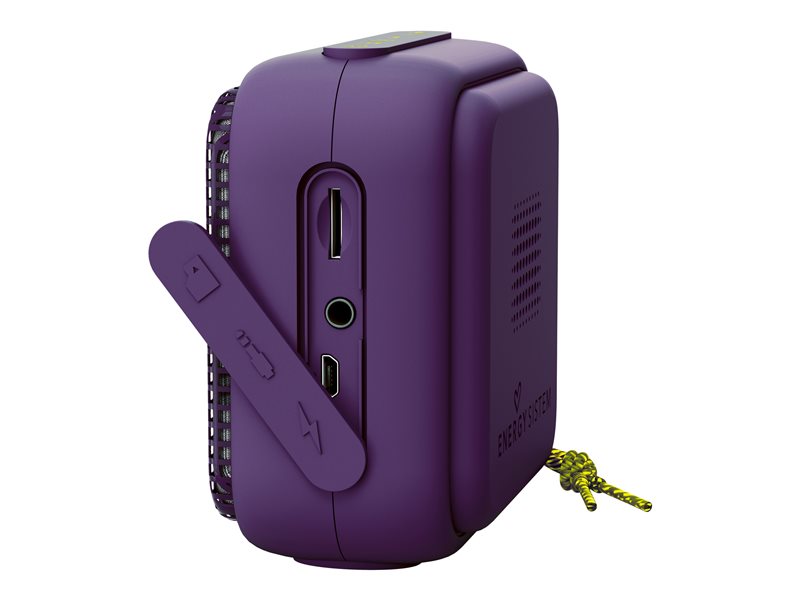 Energy Beat Box 2+ Lightcube - Loudspeaker - for portable use - wireless - Bluetooth - 5 Watt - amethyst