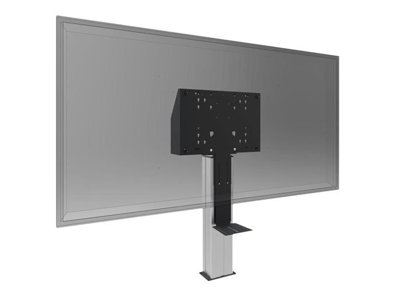 SmartMetals - Mounting component (shield) - for video conference camera - black - under monitor, above screen, bracket mountable