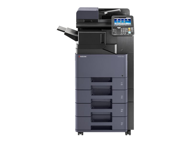 Kyocera TASKalfa 308ci - Impressora multi-funções - a cores - laser - Legal (216 x 356 mm)/A4 (210 x 297 mm) (original) - A4/Legal (media) - até 30 ppm (cópia) - até 30 ppm (impressão) - 600 folhas - Gigabit LAN, host USB