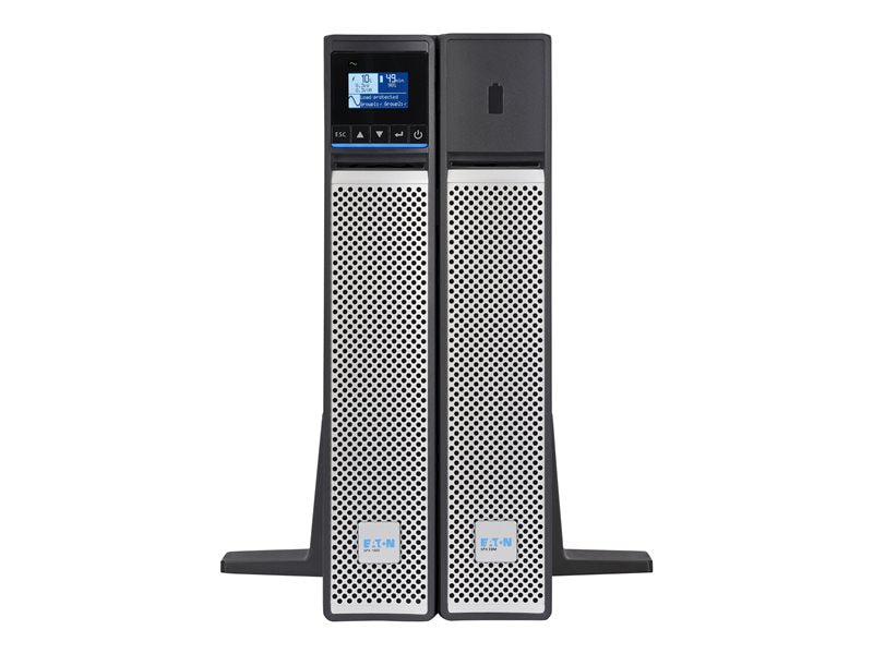 Eaton 5PX G2 - UPS (montable en rack / externo) - AC 120 V - 1440 Watt - 1440 VA - RS-232, USB - Conectores de salida: 8 - 2U - Negro, Plata