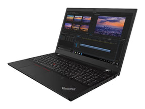 Lenovo ThinkPad T15p Gen 1 20TN - Intel Core i7 10750H / 2.6 GHz - Win 10 Pro 64-bit - GF GTX 1050  - 32 GB RAM - 1 TB SSD TCG Opal Encryption 2, NVMe - 15.6" 3840 x 2160 (Ultra HD 4K) - Wi-Fi 6 - 4G LTE-A - preto - kbd: Português