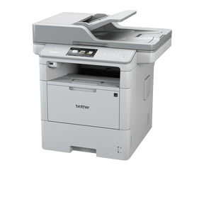 Brother DCP-L6600DW - Multifunction Printer - B/W - laser - Legal (216 x 356 mm) (original) - A4/Legal (media) - up to 46 ppm (print) - 570 sheets - USB 2.0, Gigabit LAN, Wi-Fi(n), USB host, NFC