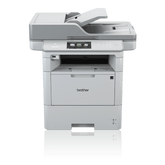 Brother DCP-L6600DW - Multifunction Printer - B/W - laser - Legal (216 x 356 mm) (original) - A4/Legal (media) - up to 46 ppm (print) - 570 sheets - USB 2.0, Gigabit LAN, Wi-Fi(n), USB host, NFC