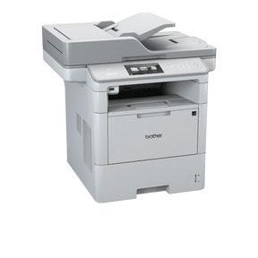 Brother DCP-L6600DW - Multifunction Printer - B/W - laser - Legal (216 x 356 mm) (original) - A4/Legal (media) - up to 46 ppm (print) - 570 sheets - USB 2.0, Gigabit LAN, Wi-Fi(n), USB host, NFC