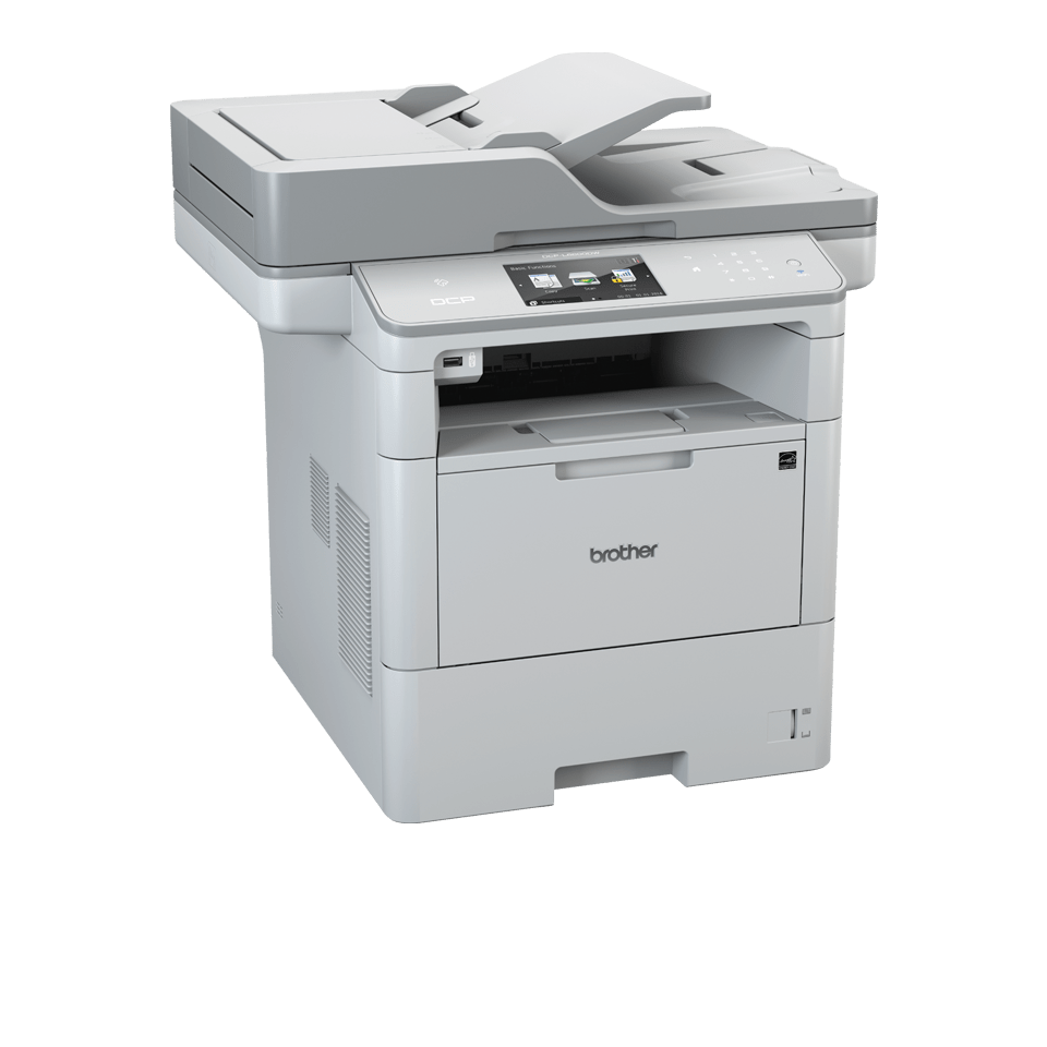 Brother DCP-L6600DW - Multifunction Printer - B/W - laser - Legal (216 x 356 mm) (original) - A4/Legal (media) - up to 46 ppm (print) - 570 sheets - USB 2.0, Gigabit LAN, Wi-Fi(n), USB host, NFC