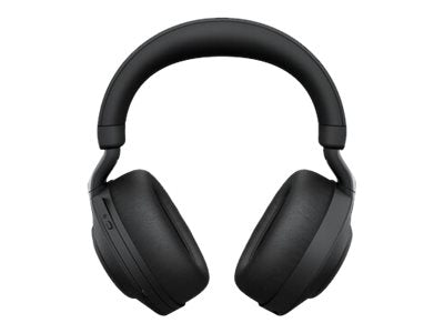 Jabra Evolve2 85 MS Estéreo - Auriculares - Tamaño completo - Bluetooth - Inalámbricos, Con cable - Cancelación activa de ruido - Conector de 3,5 mm - Aislamiento de ruido - Negro - Certificado para equipos