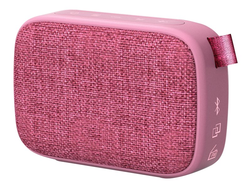 Energy Fabric Box 1+ Pocket - Loudspeaker - for portable use - wireless - Bluetooth - 3 Watt - uva