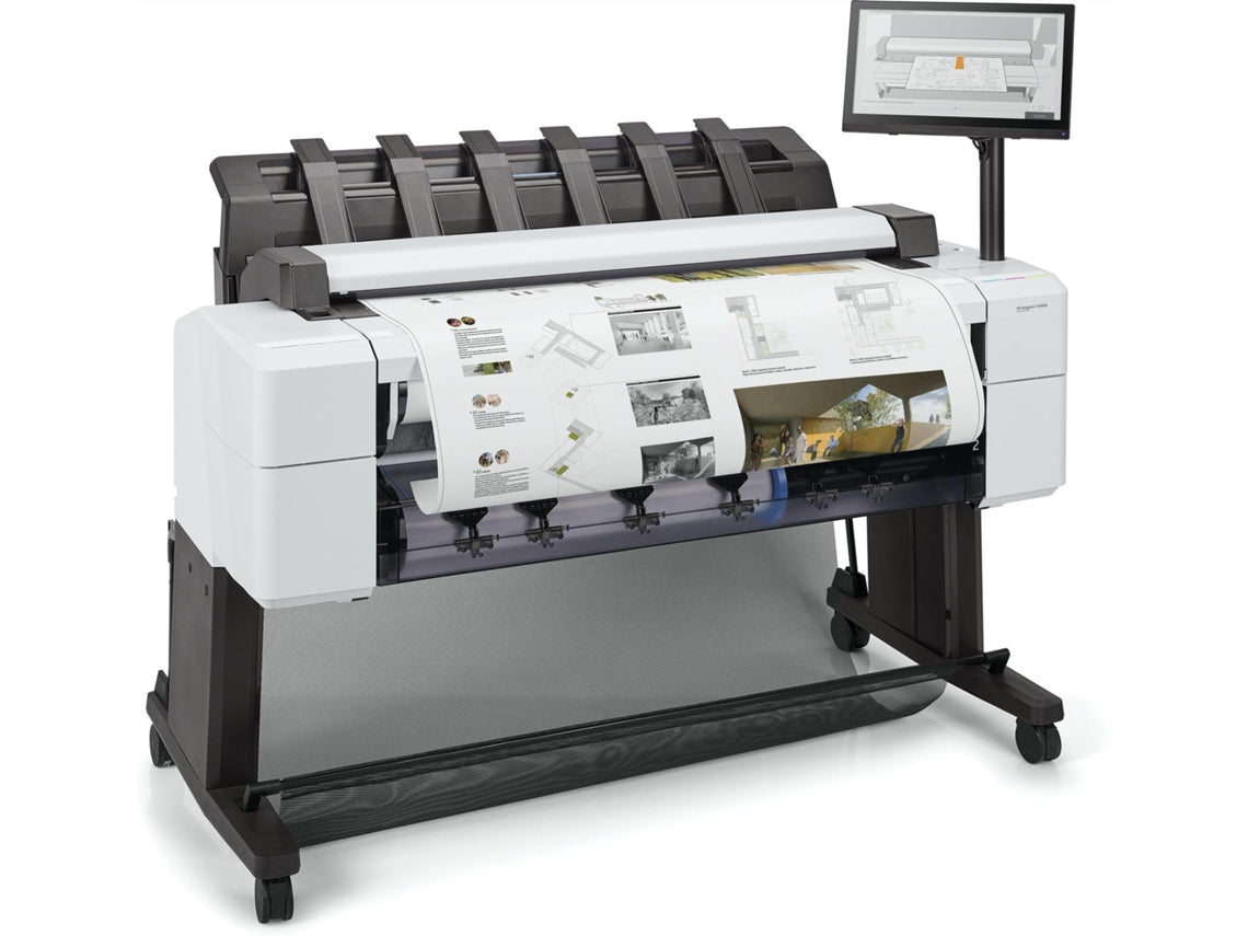 HP DesignJet T2600 PostScript - 36" multifunction printer - color - inkjet - 914 x 8000 mm, 610 x 15000 mm (original) - Roll (91.4 cm x 91.4 m), 914 x 1219 mm ( media) - up to 0.32 min/page (print) - 1 roll - Gigabit LAN