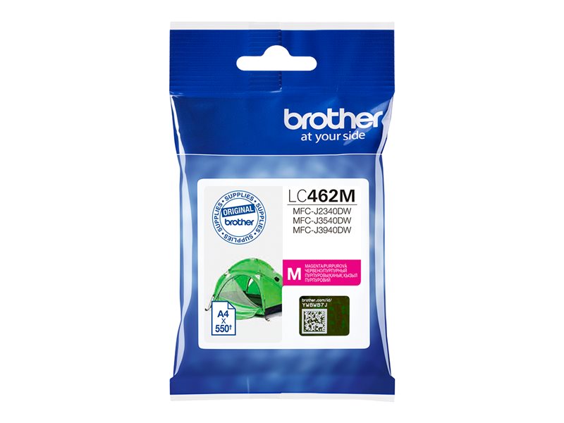 Brother LC462M - Magenta - Original - Ink Cartridge - for Brother MFC-J2340DW, MFC-J3540DW, MFC-J3940DW (LC462M)